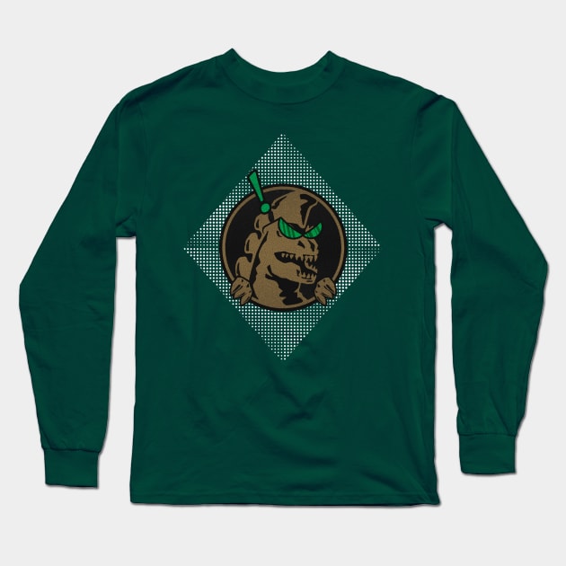 Hey Green Ranger Long Sleeve T-Shirt by KeithKarloff